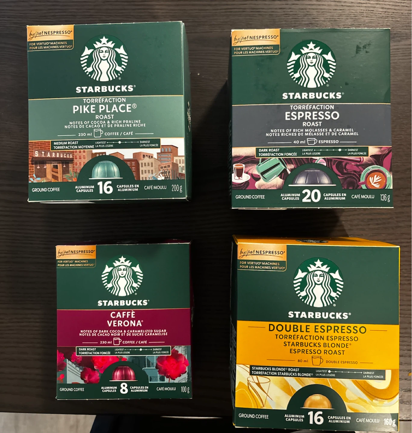 Starbucks Nespresso Vertuo Coffee Capsules