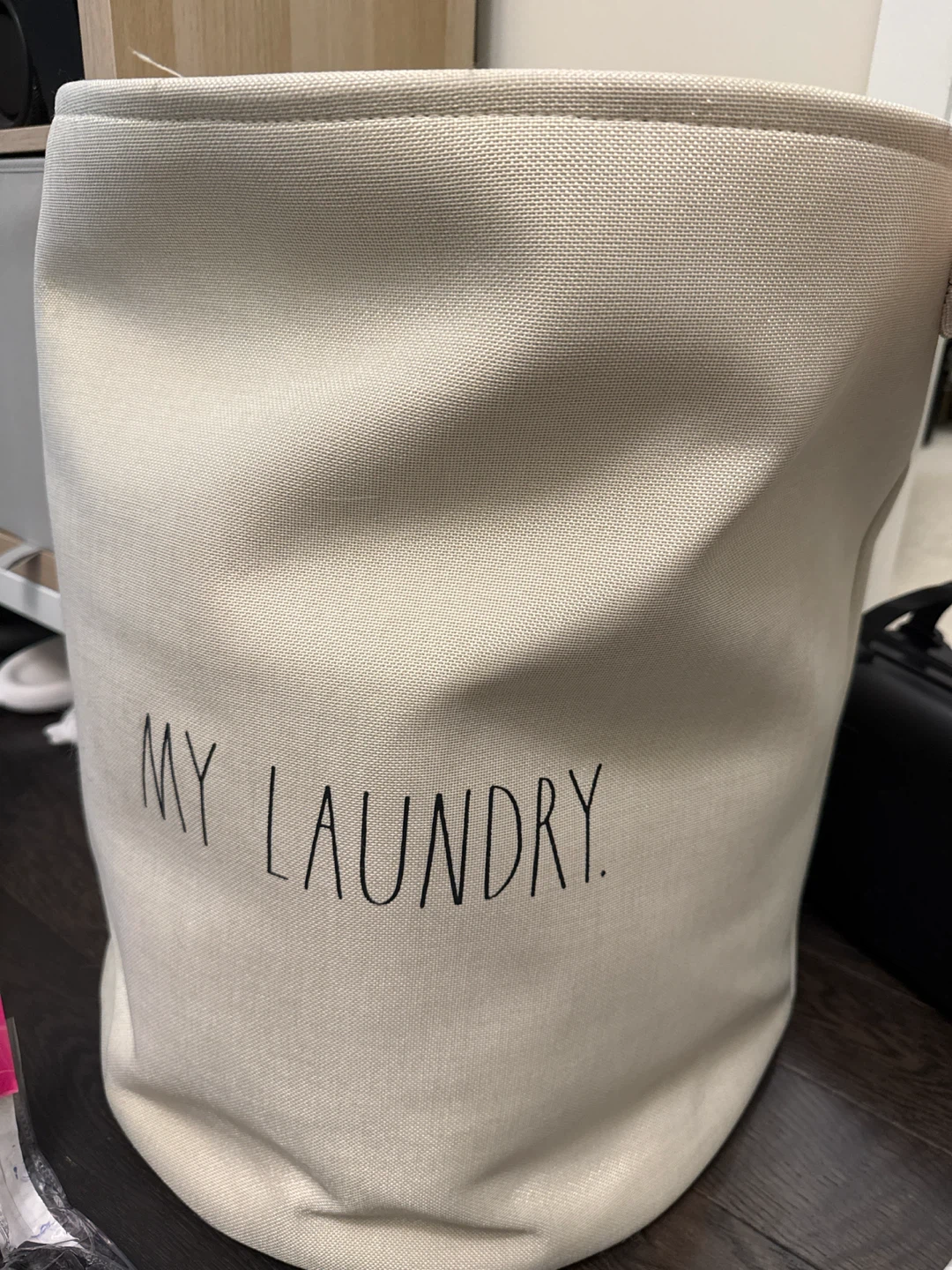 Rae Dunn "My Laundry" Storage Basket