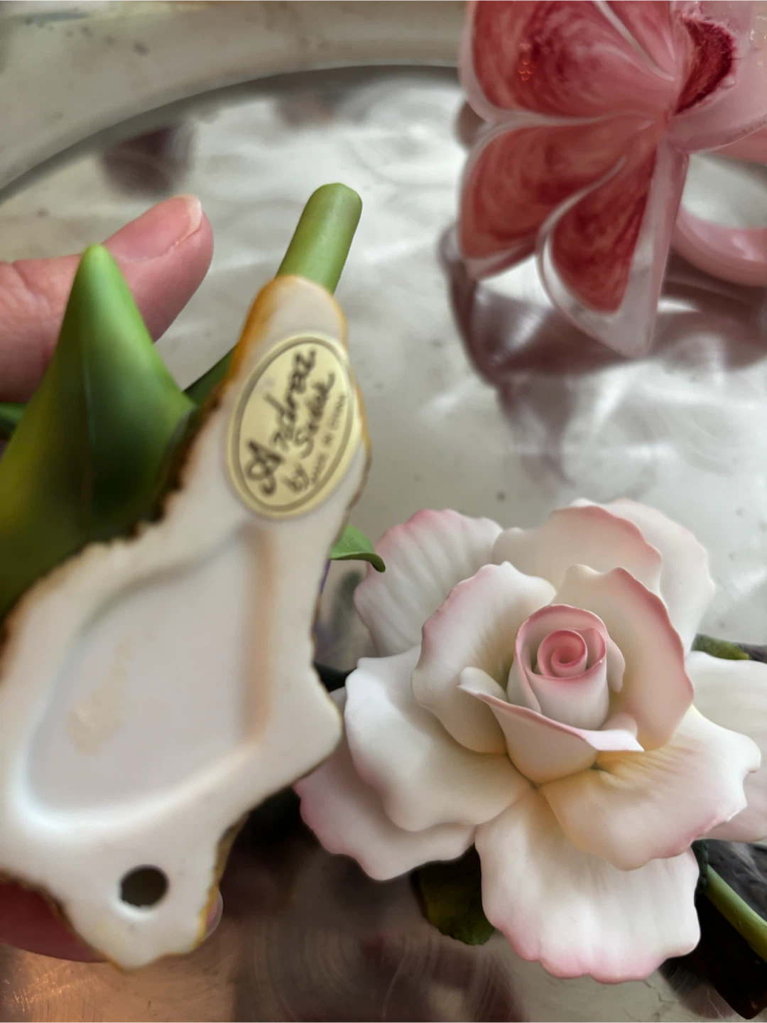Vintage Collectible porcelain flowers 🌹 - photo 3