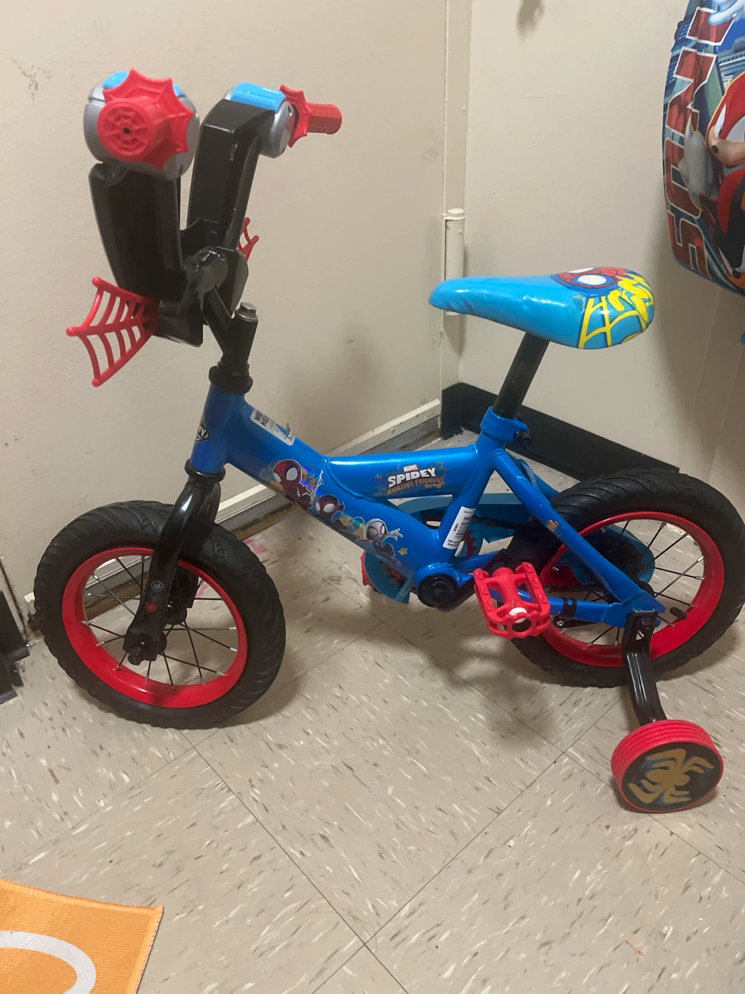 Marvel Spidey and His Amazing Friends 12” Kids Bicycle