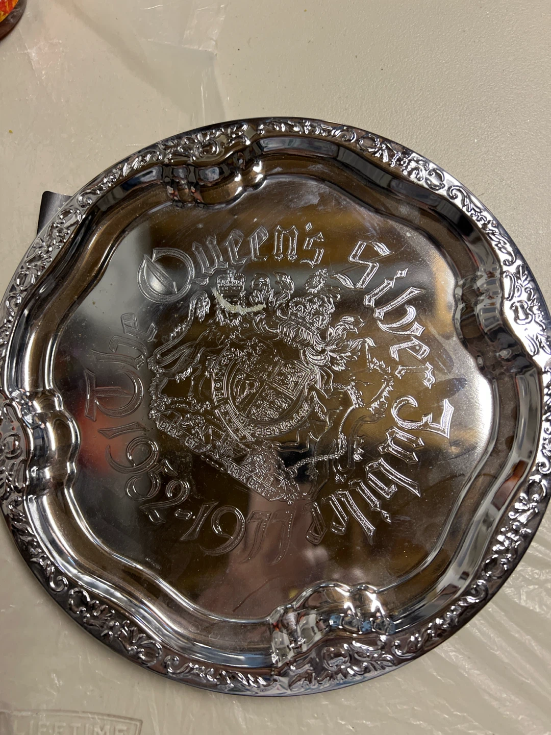 Argosy Heavily Plated Silver Plated Tray