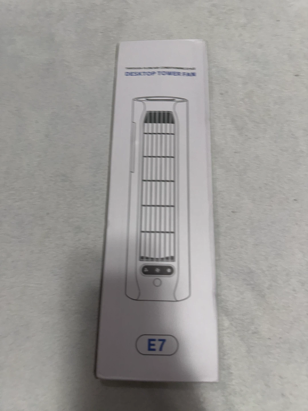 Portable Desktop Tower Fan with Phone Holder - photo 5