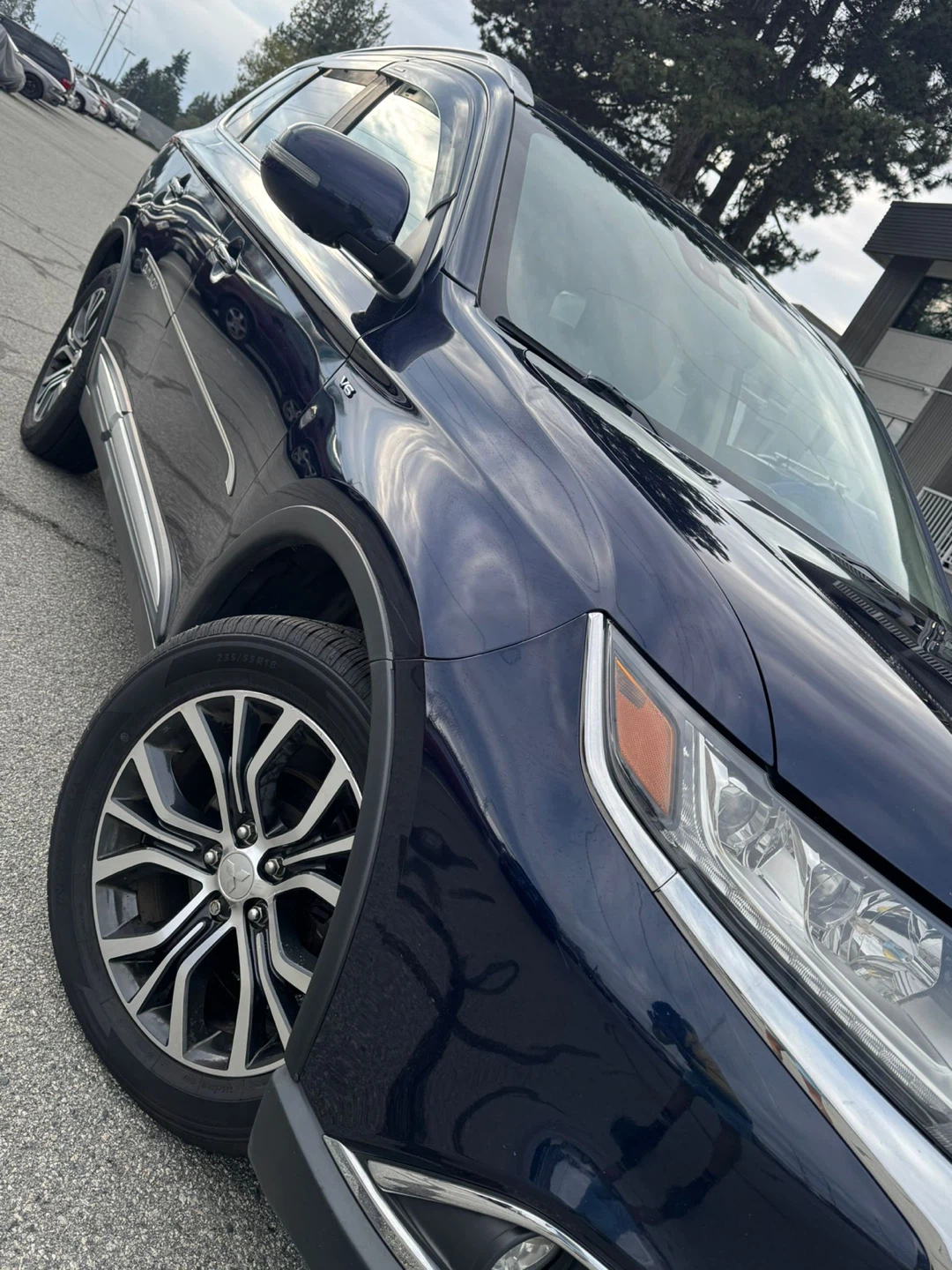 Mitsubishi Outlander Dark Blue SUV 2017 - photo 5