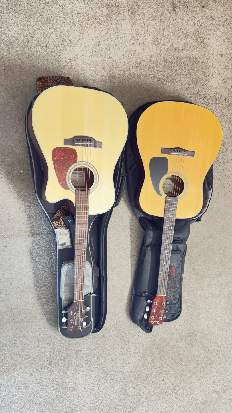 Takamine, Fender Guitars and Mic Stand - photo 2