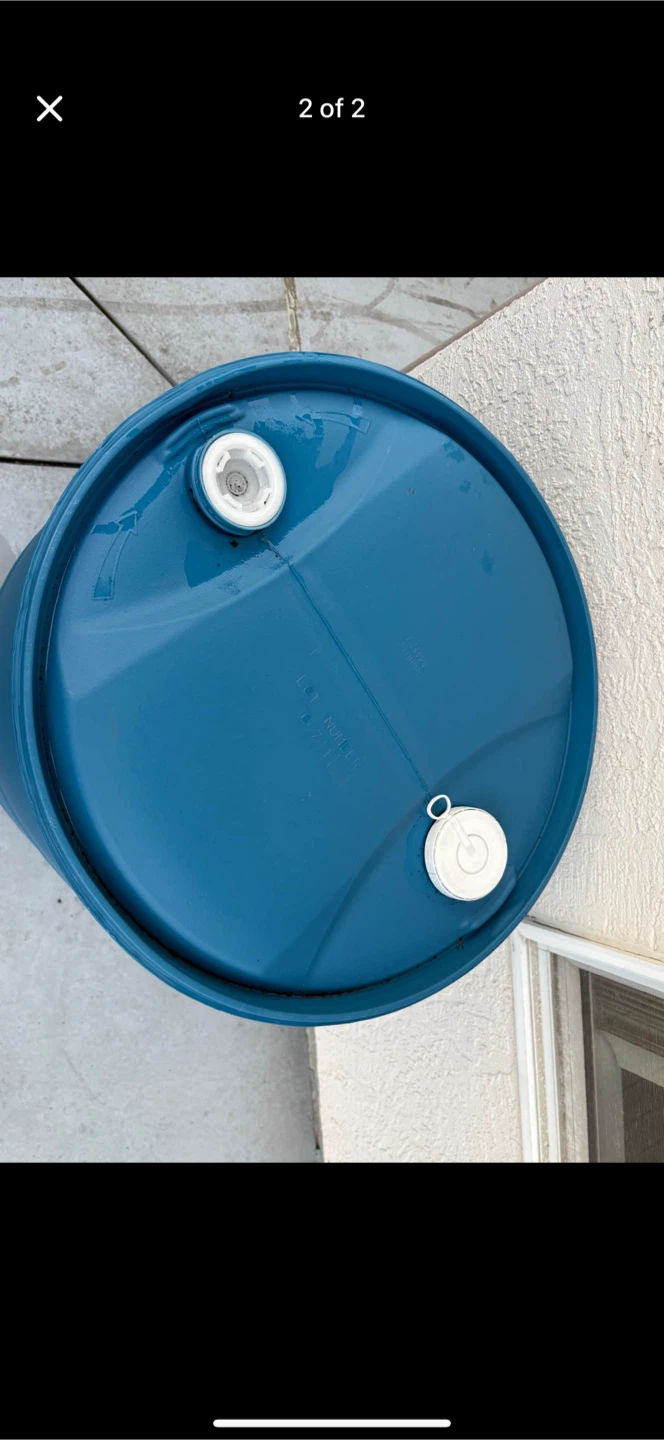 55 Gallon food grade barrel - photo 2