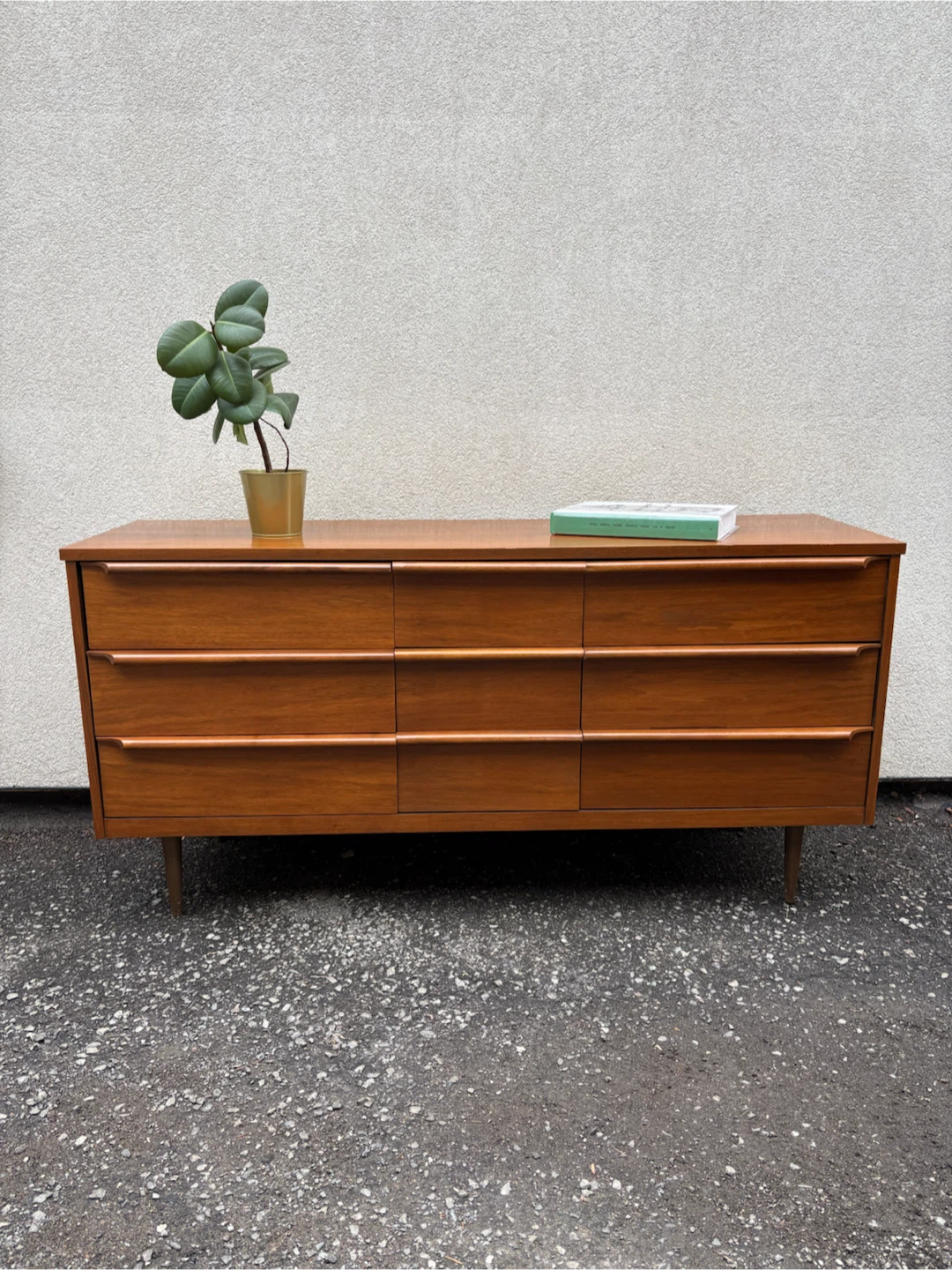 MCM Walnut Dresser
