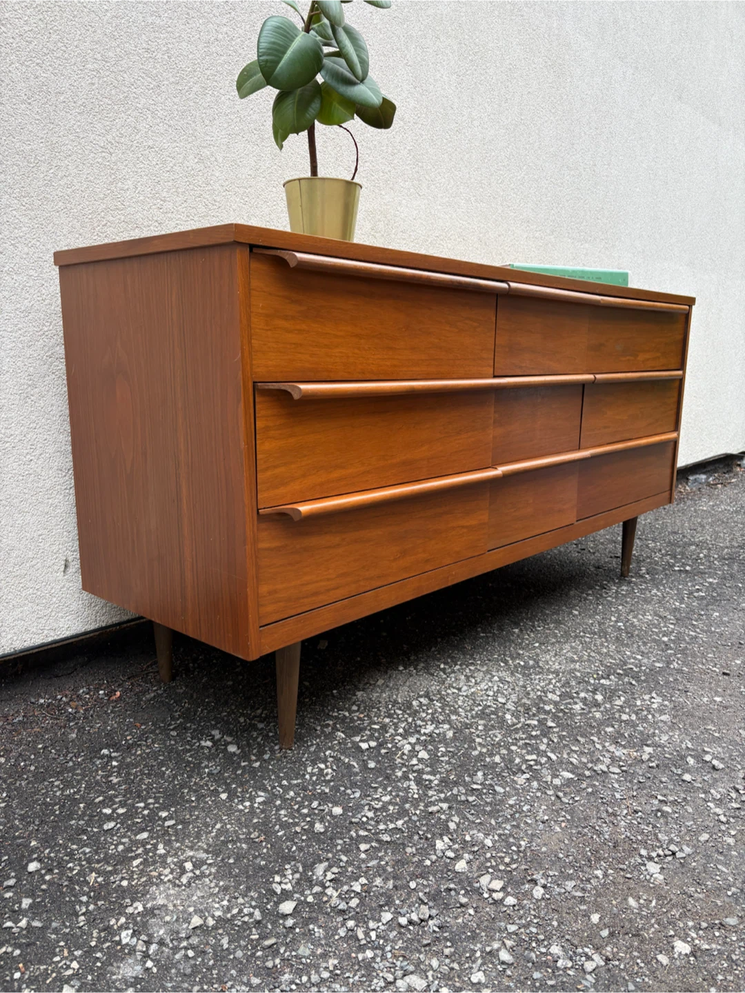 MCM Walnut Dresser - photo 2