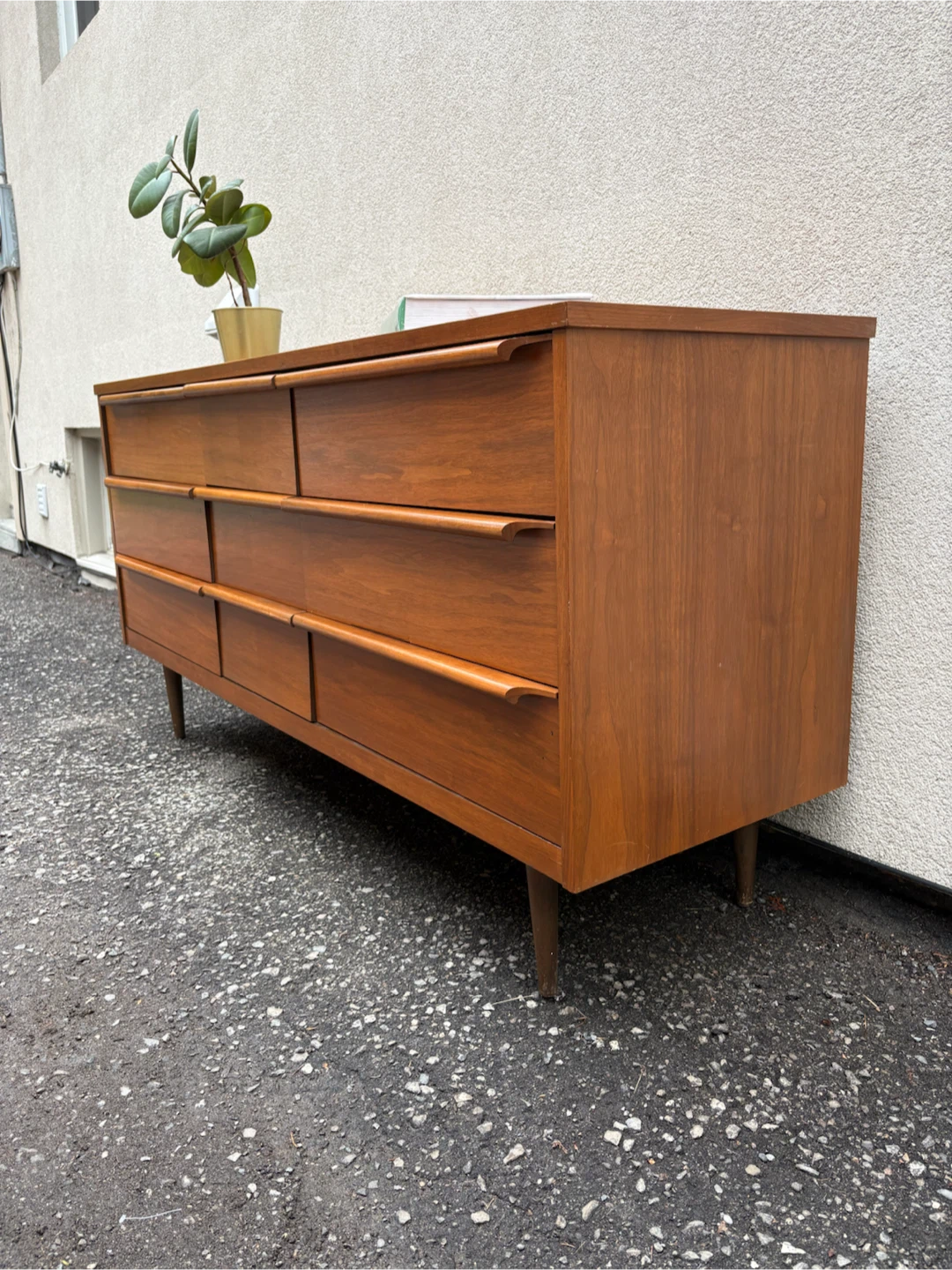 MCM Walnut Dresser - photo 3