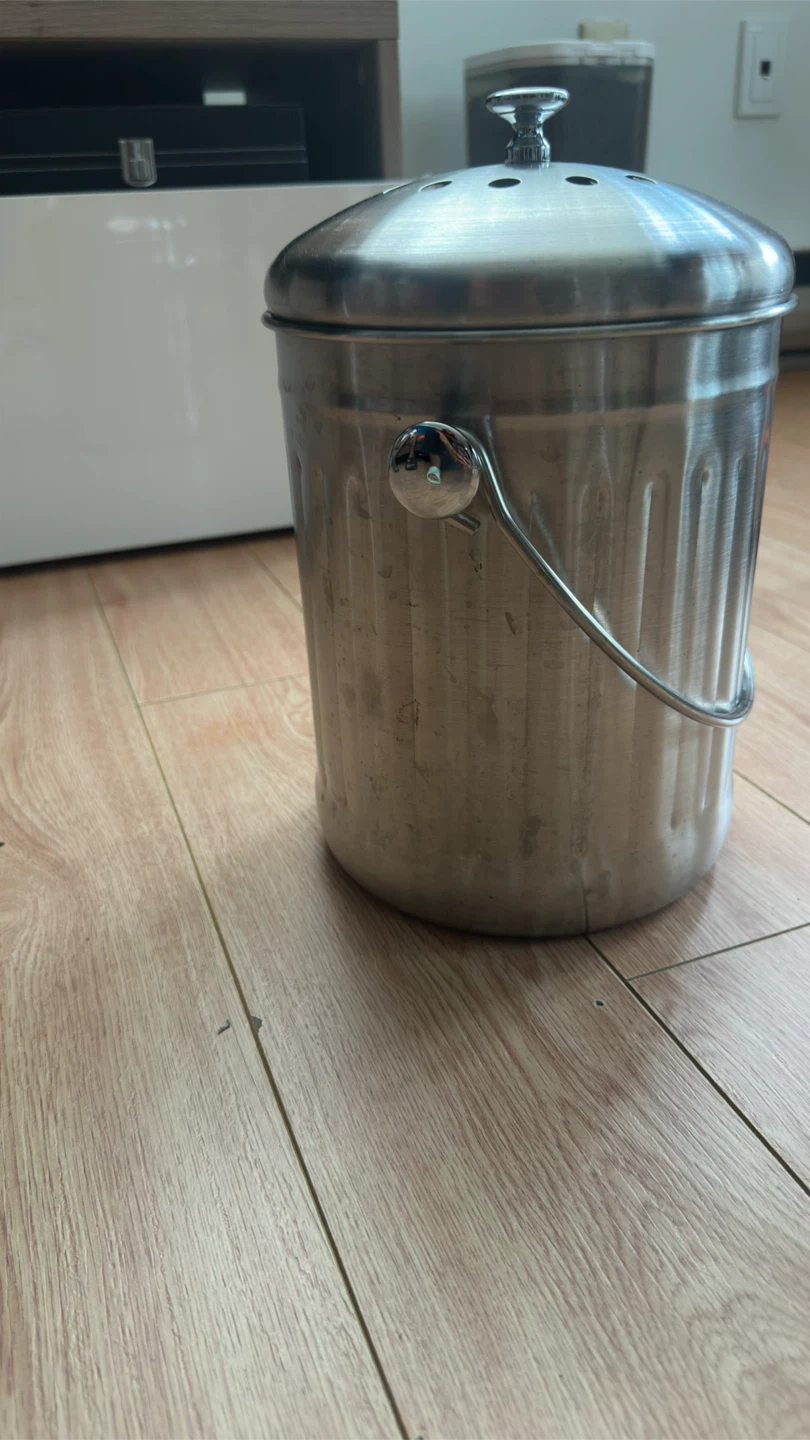Stainless Steel Compost Bin