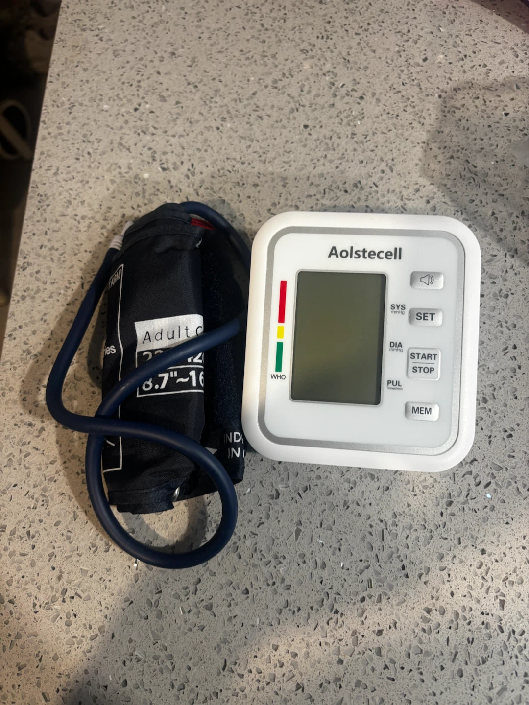 Aolstecell Arm Blood Pressure Monitor Model B1682
