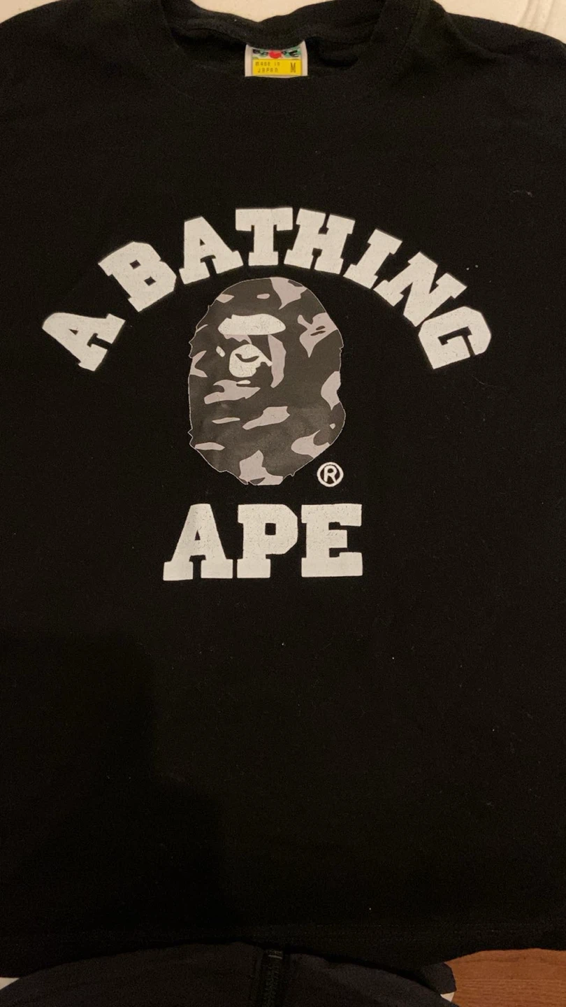 A Bathing Ape Black T-Shirt (open to trades as well)