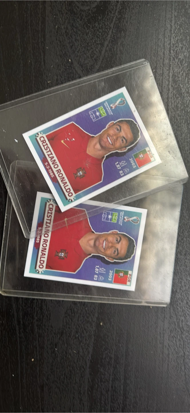 Cristiano Ronaldo soccer FIFA World Cup Qatar  2022 Sticker