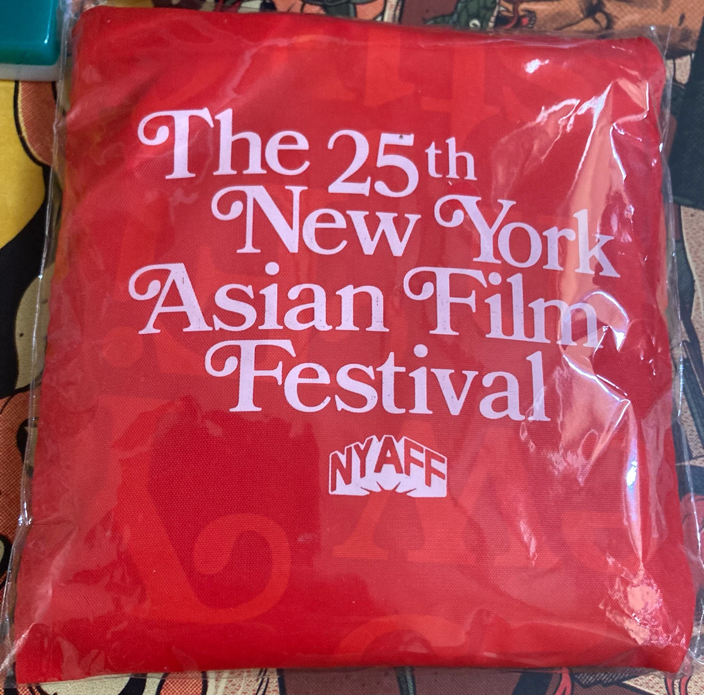 Red Tote Bag New York Asian Film Festival 2026 NYAFF 25th