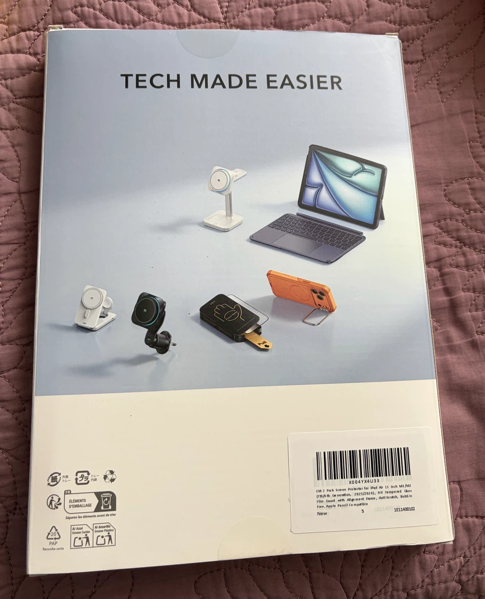 ESR Tempered-Glass Screen Protector for iPad Pro 11-inch