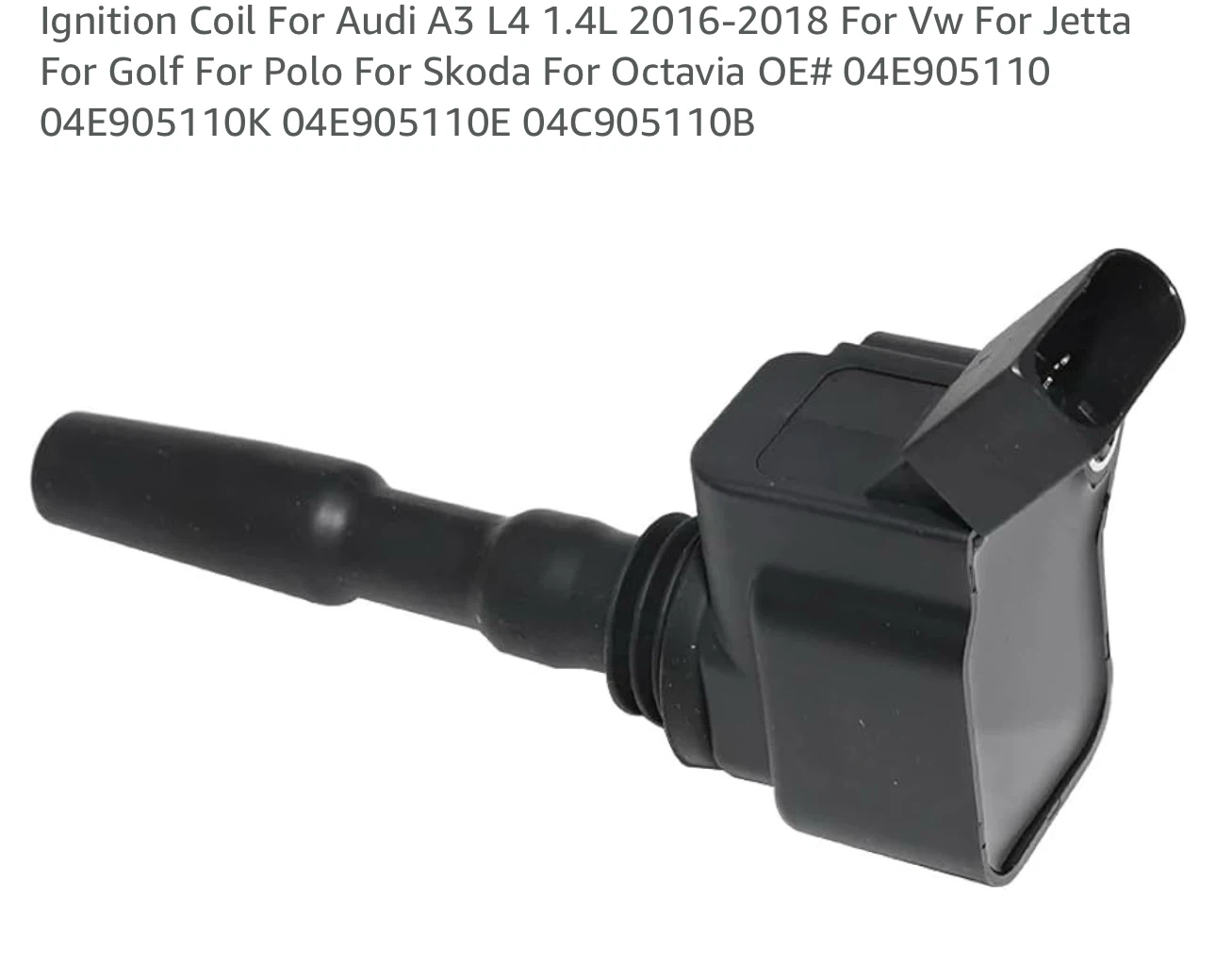 Ignition Coil for Audi VW Jetta Golf Polo Octavia