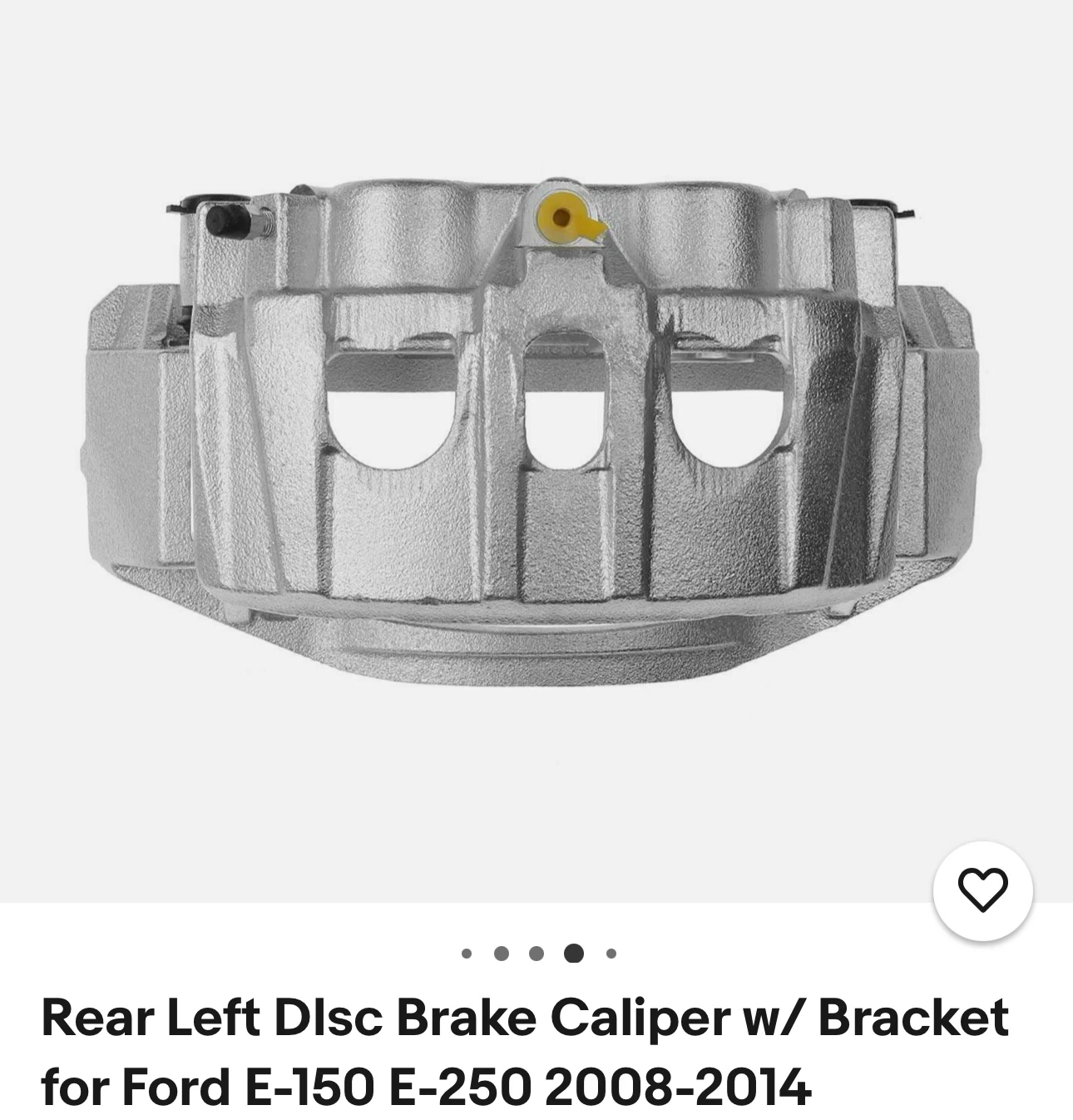 Rear right  Disc Brake Caliper Ford E-150 E-250 2008-2014 - photo 2