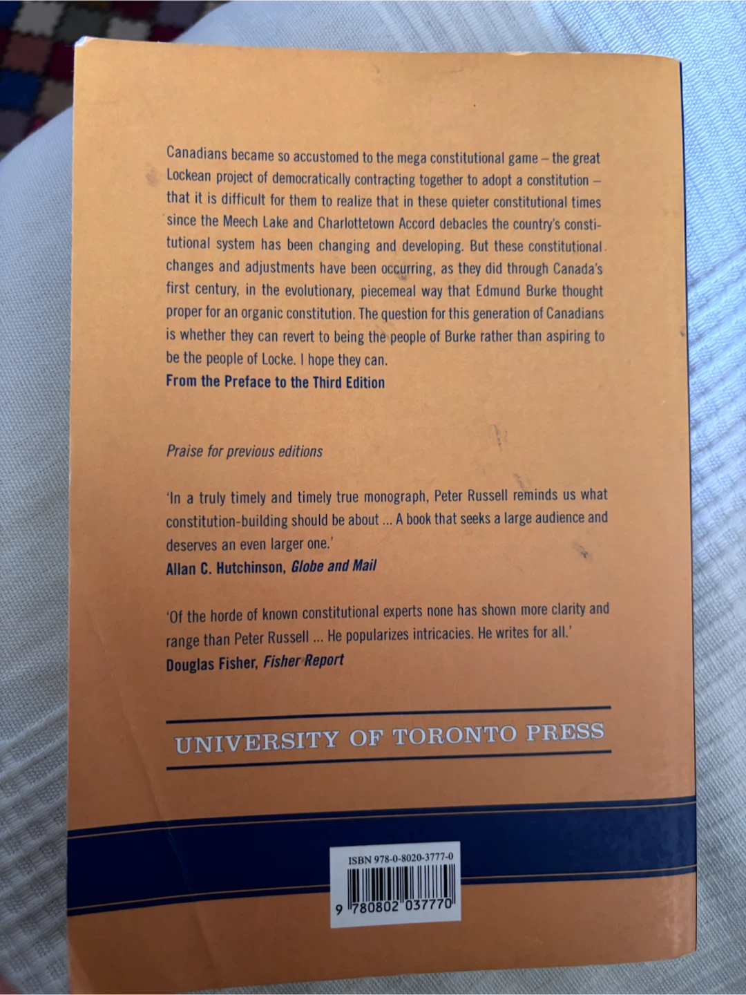 Constitutional Odyssey Third Edition by Peter H. Russell - photo 2