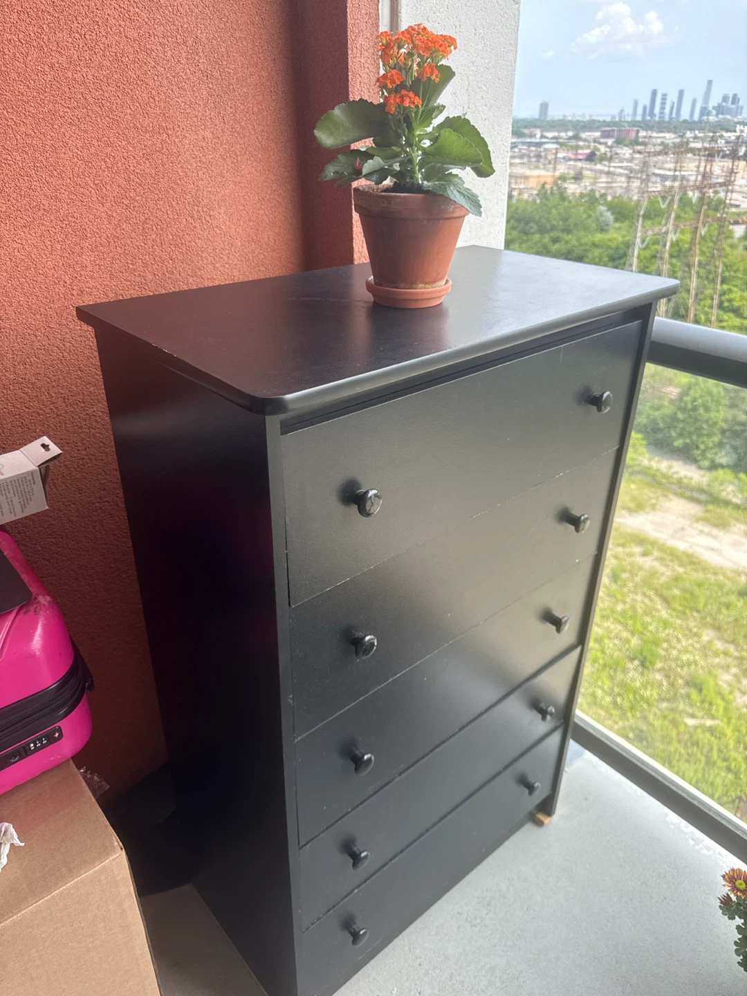 Black 5-Drawer Dresser – Modern & Sturdy - photo 3