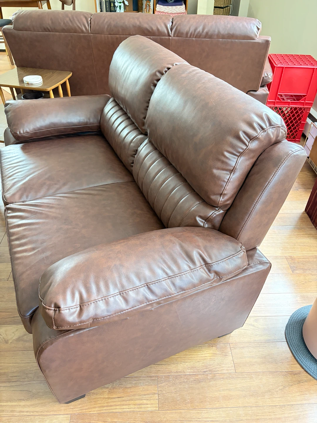 Loveseat Leather Sofa
