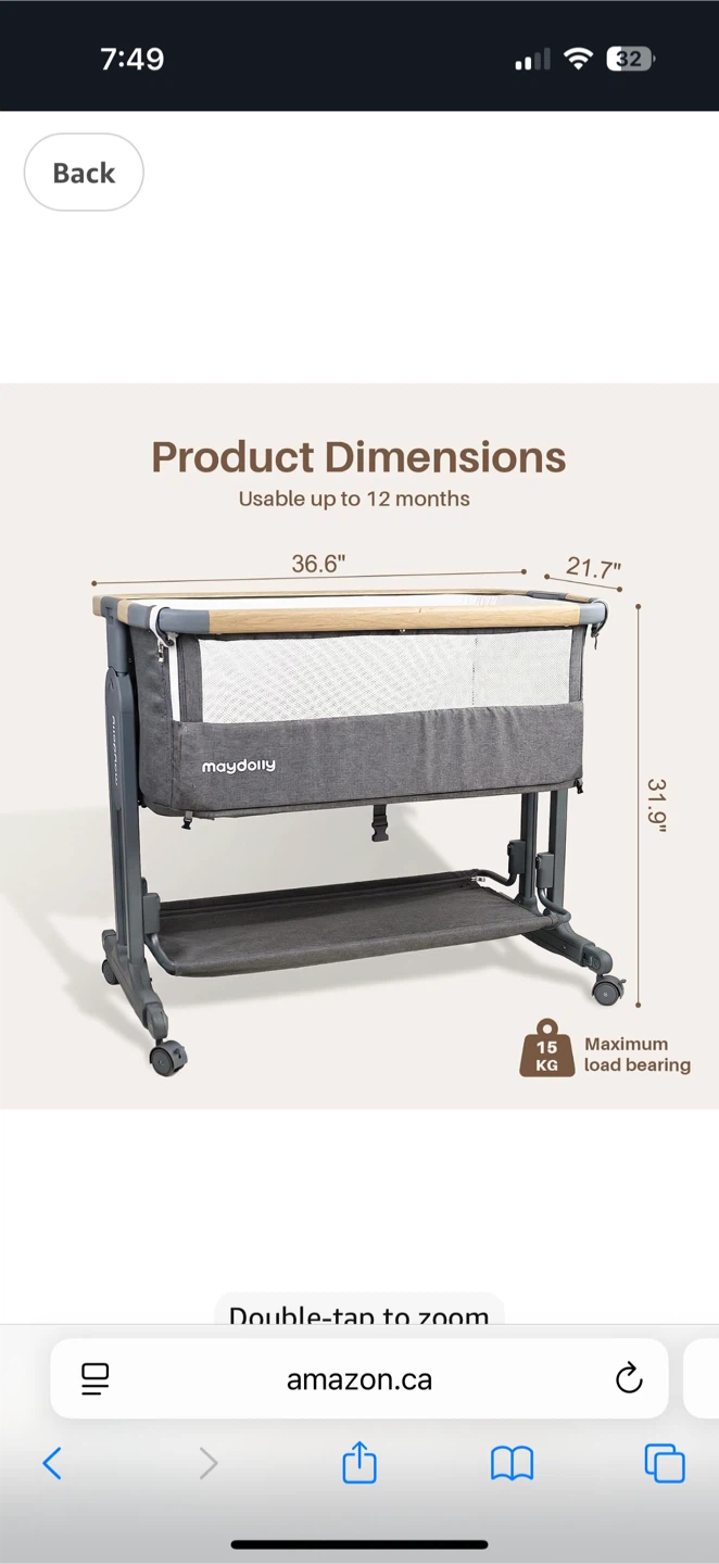 Baby bassinet / crib - photo 3