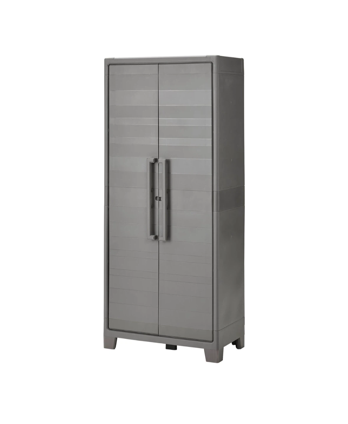 RUNMARÖ Cabinet with doors, dark gray
