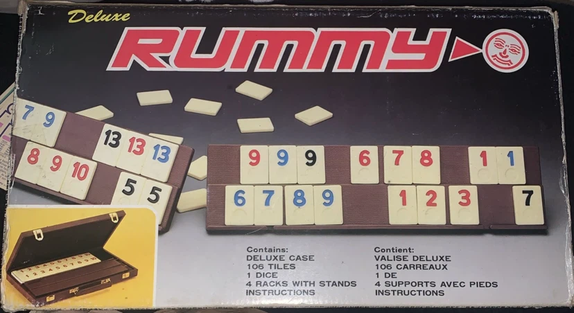 Vintage Rummy-O Game