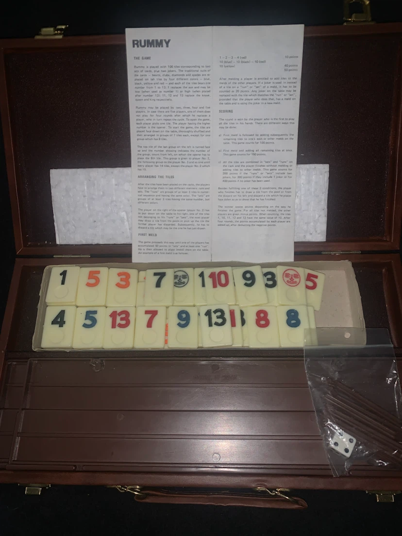 Vintage Rummy-O Game - photo 5