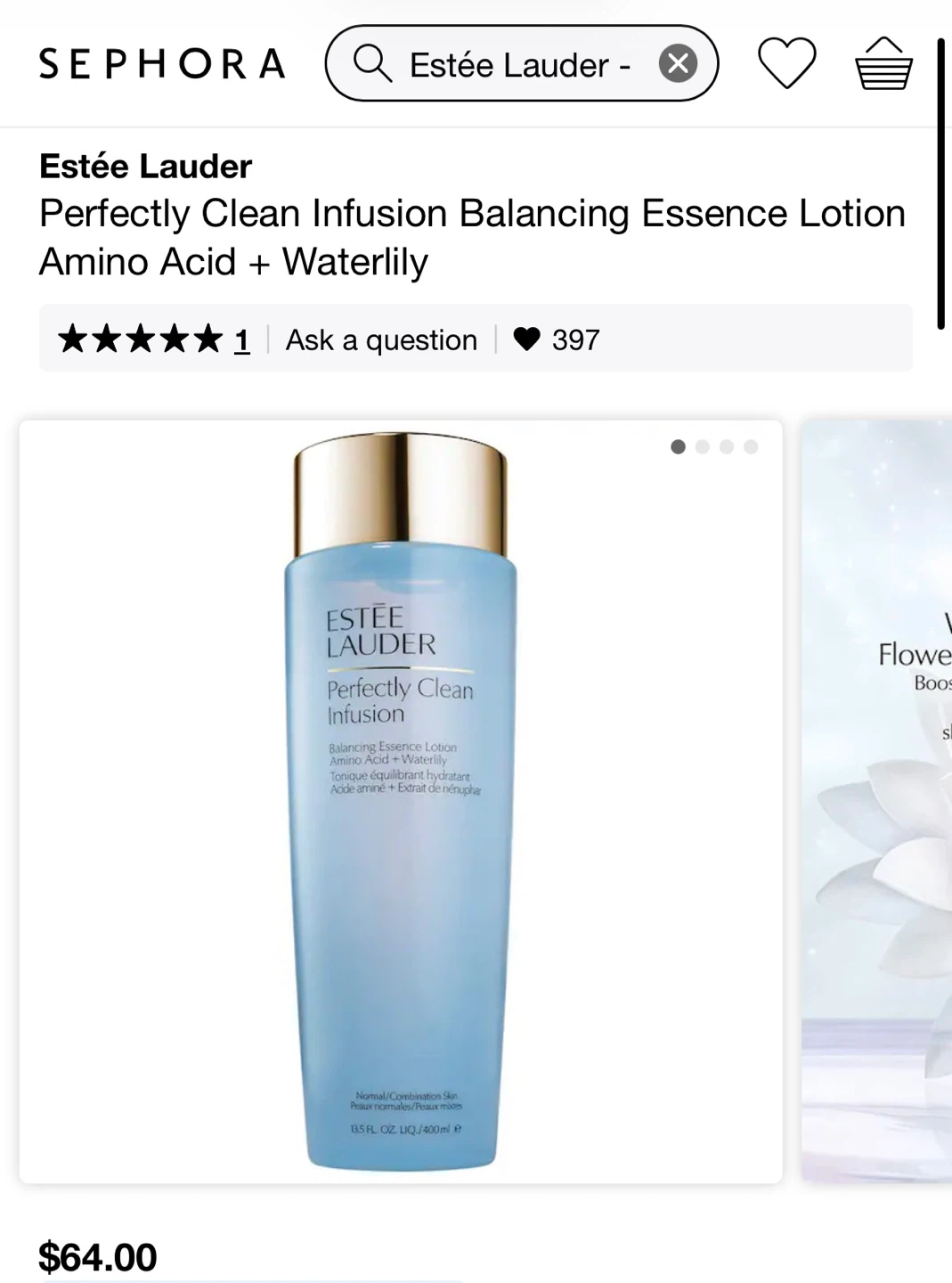 Estée Lauder Perfectly Clean Infusion Balancing Essence Lotion - photo 2