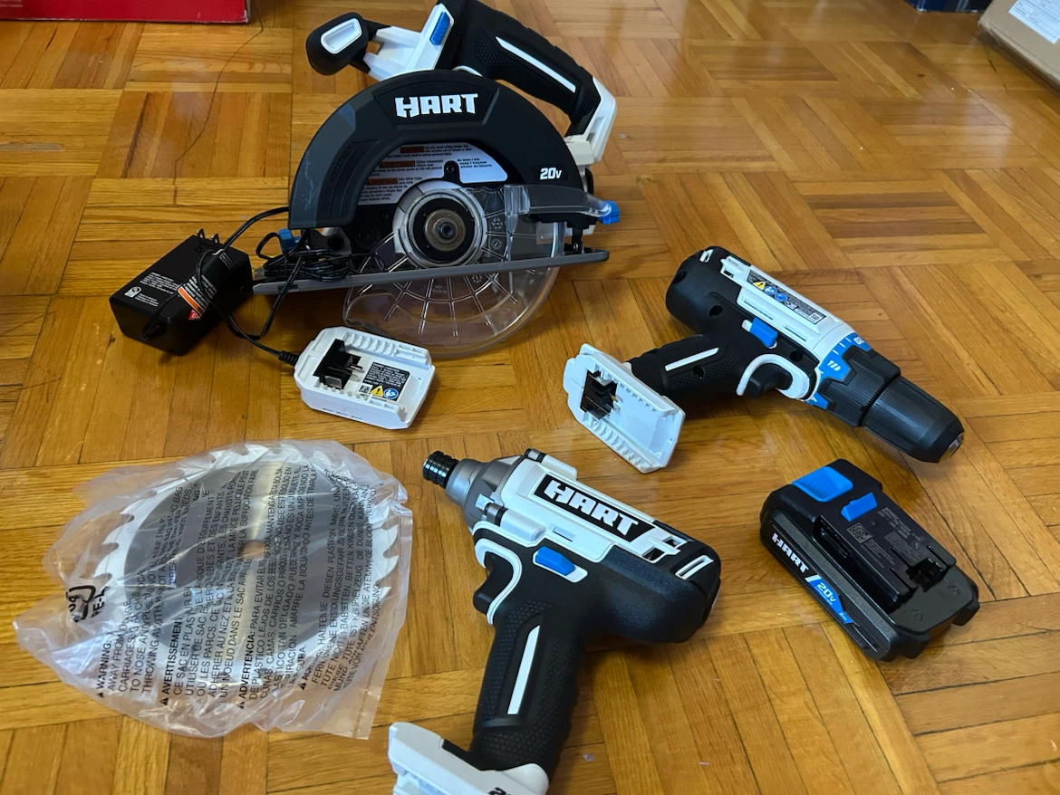 HART 20V 3-Tool Combo Kit