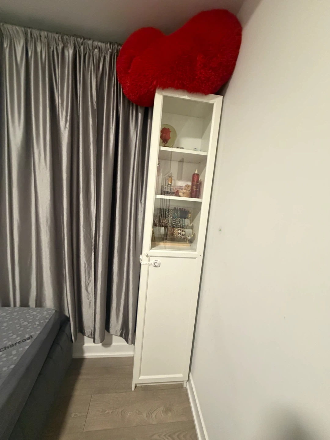 IKEA BILLY / OXBERG Bookcase with panel/glass door - White/glass - photo 3