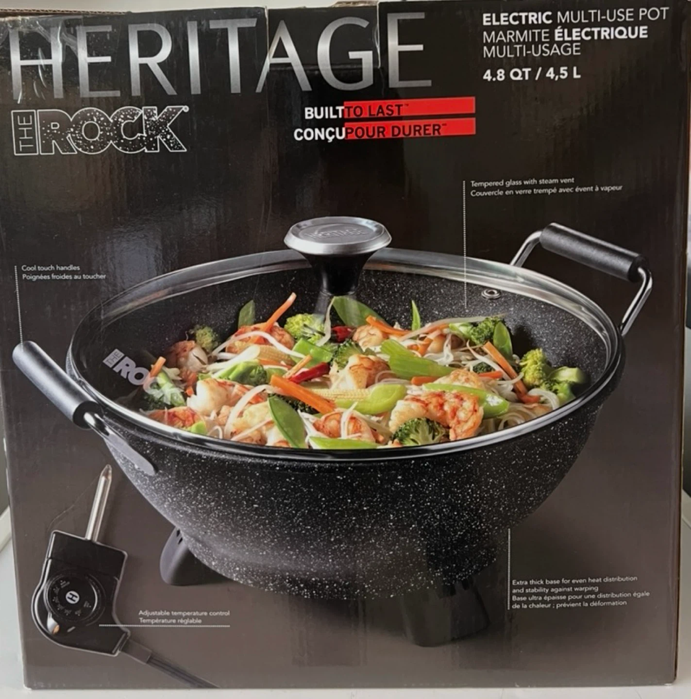 Heritage The Rock Electric Multi-Use Pot 4.8 QT