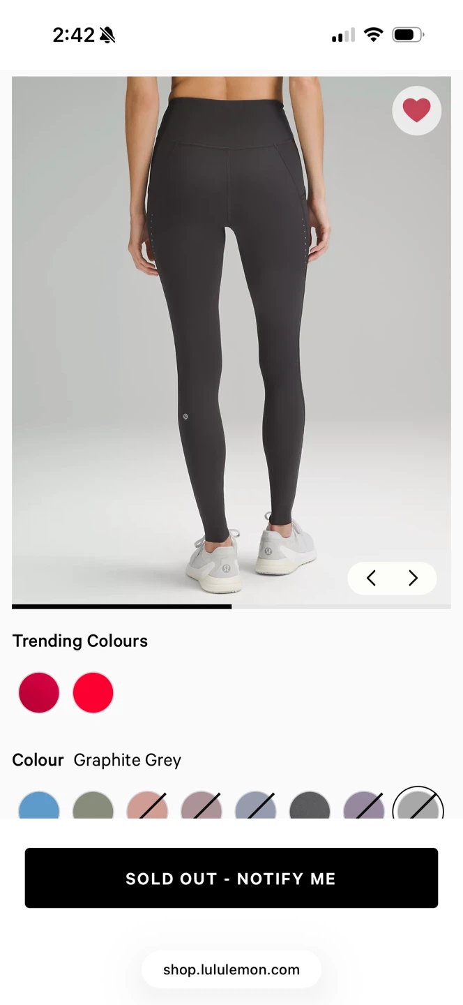Lululemon Align High-Rise Leggings - Graphite Grey - photo 4