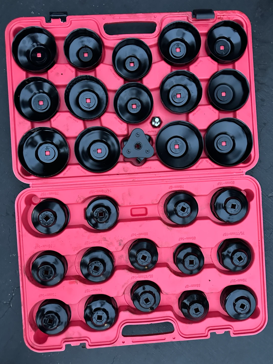 Oil Filter Wrench Set with Case - photo 2