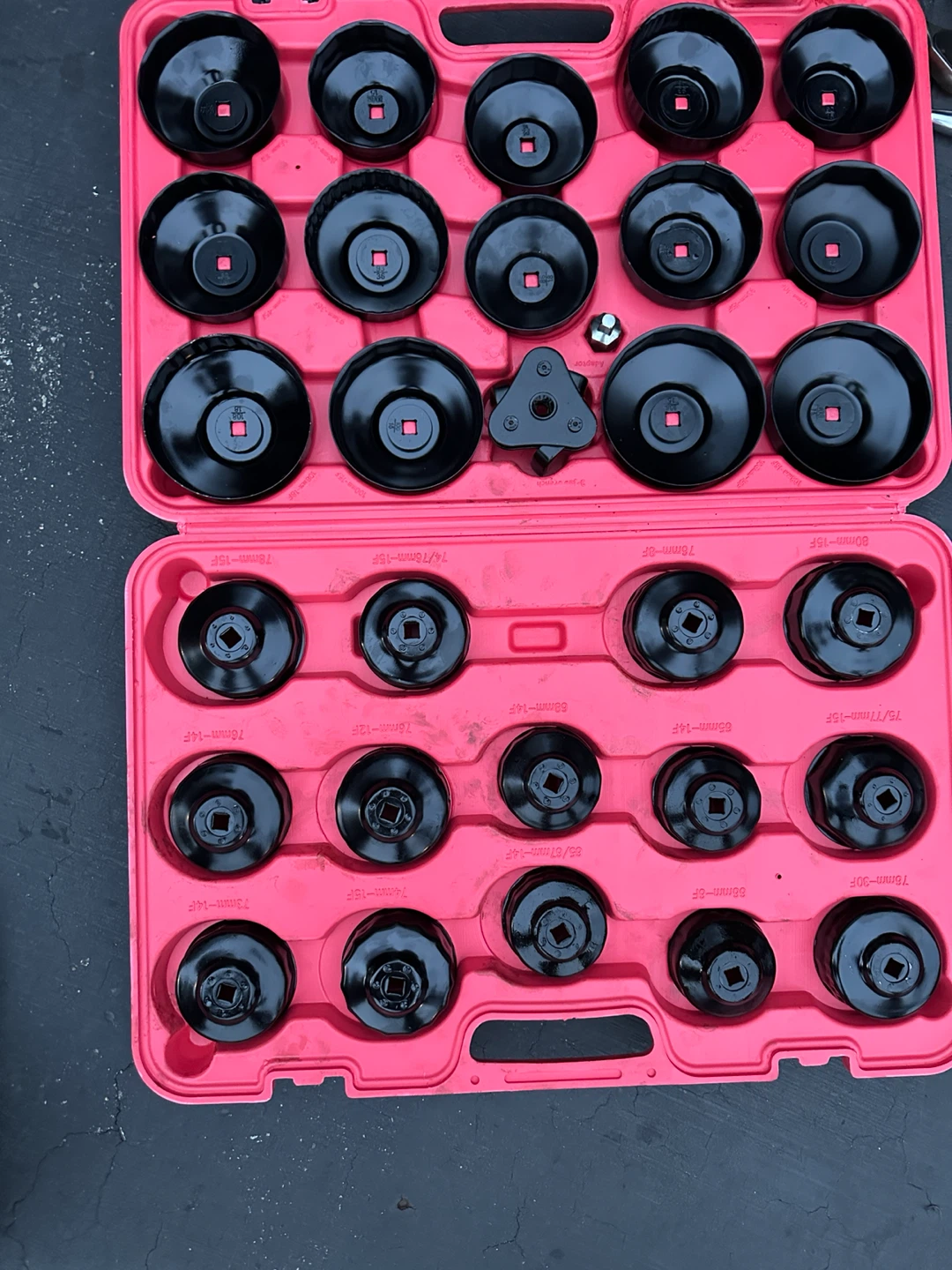 Oil Filter Wrench Set with Case - photo 3