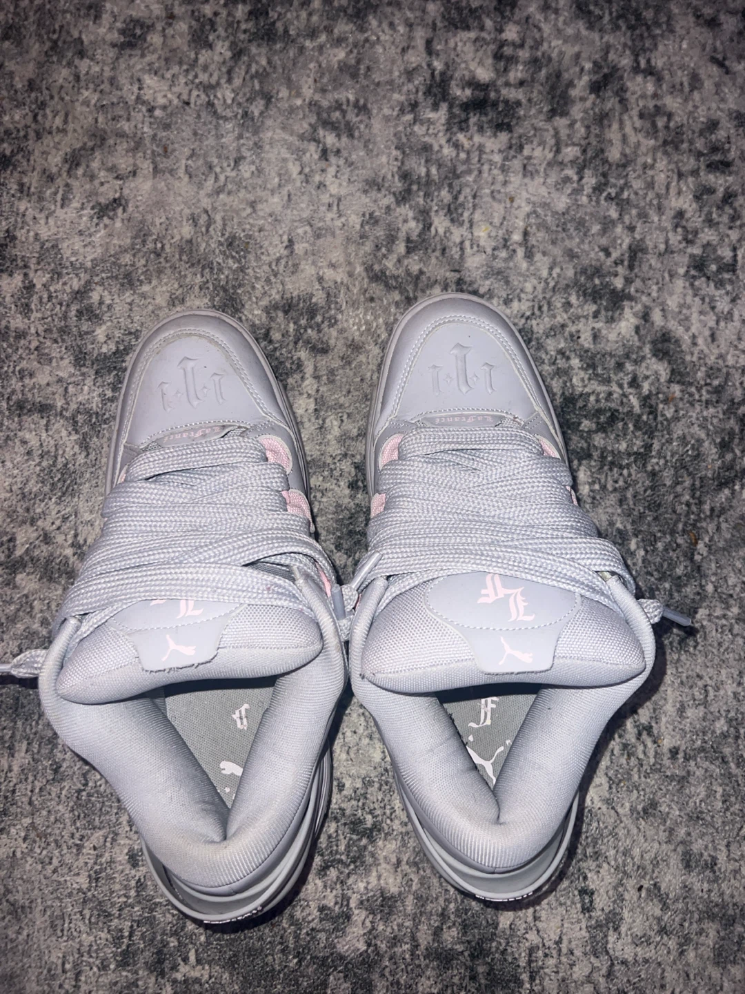 PUMA LaFrance Sneakers – Pink/Grey – Excellent Condition