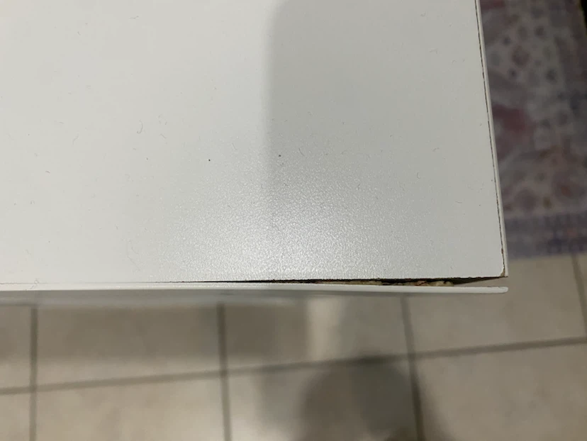 White Desk with Drawer - photo 5