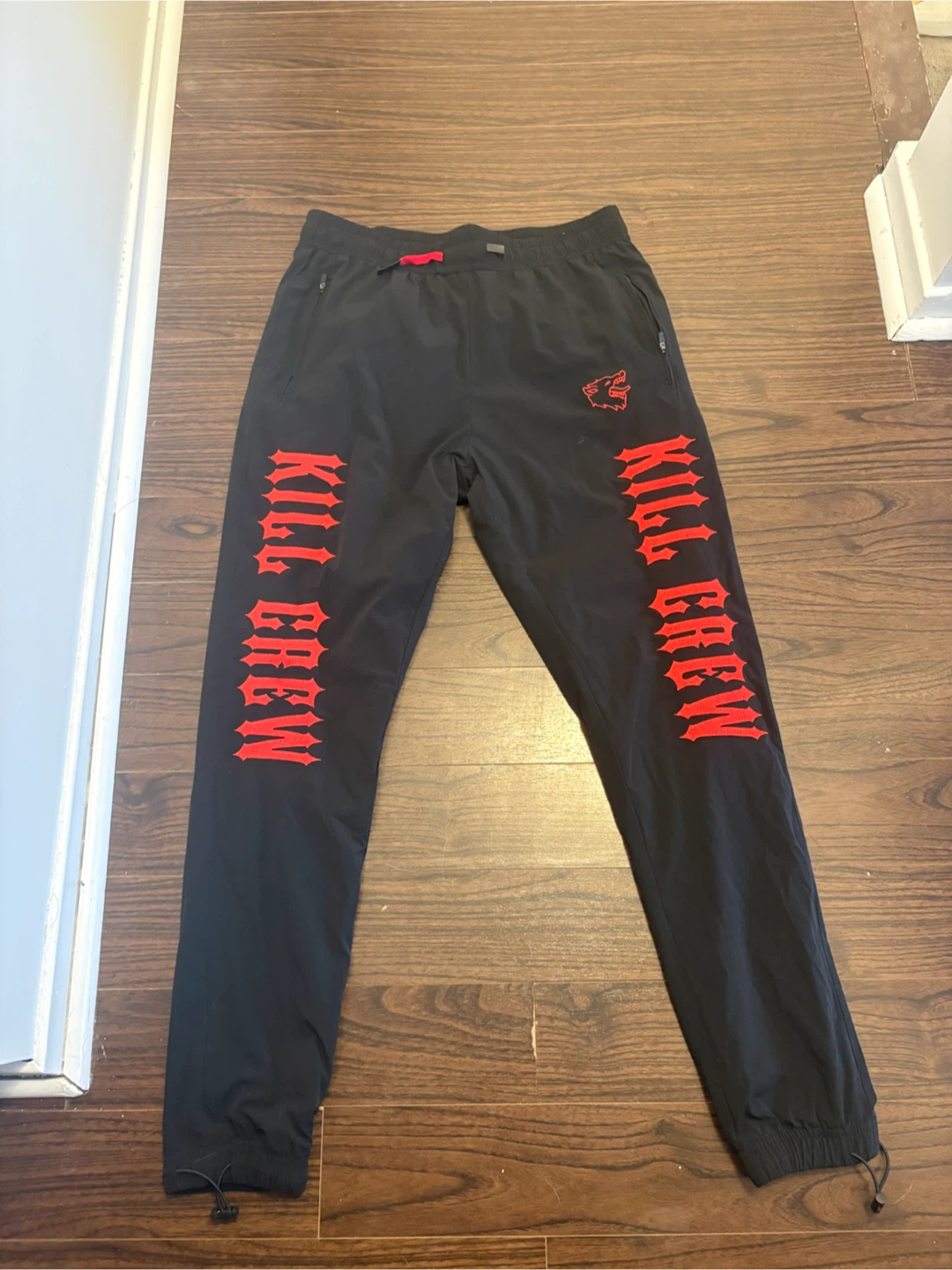 Kill Crew Black Track Pants Size S