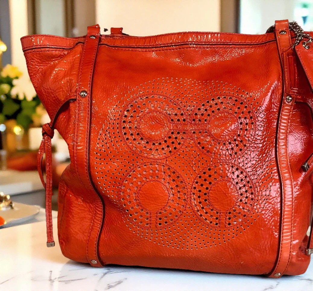 Coach Audrey Op Art Tote and Wallet