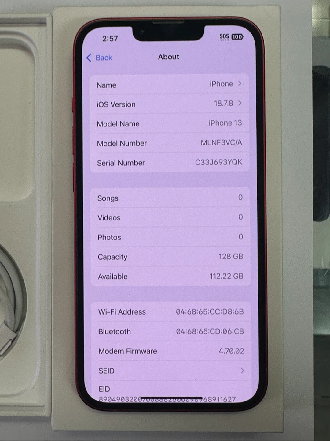 Apple iPhone 13 Red 128GB - photo 4