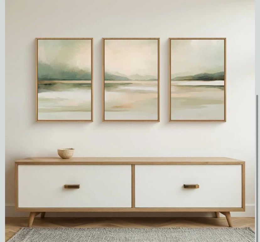 New Large  Framed Canvas Wall Art-16"x24” - photo 2