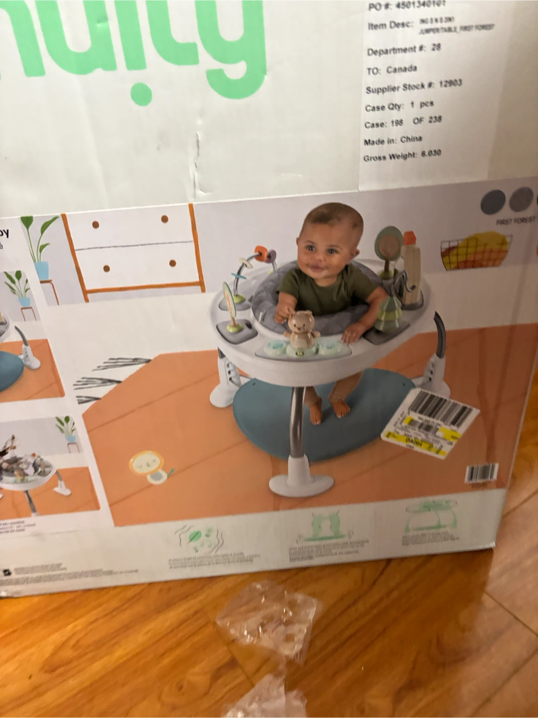 Baby Jumperoo "First Forest" Jumper Table
