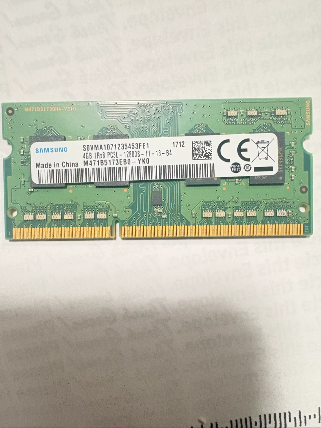 Samsung 4GB DDR4 RAM Module