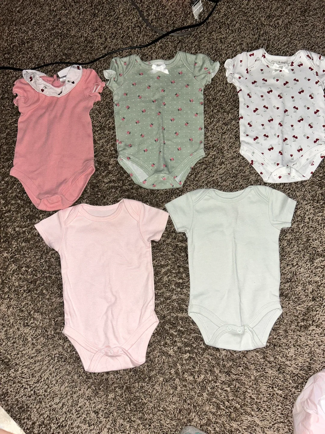 Baby Girl Bodysuits & Outfits Set 3-6M