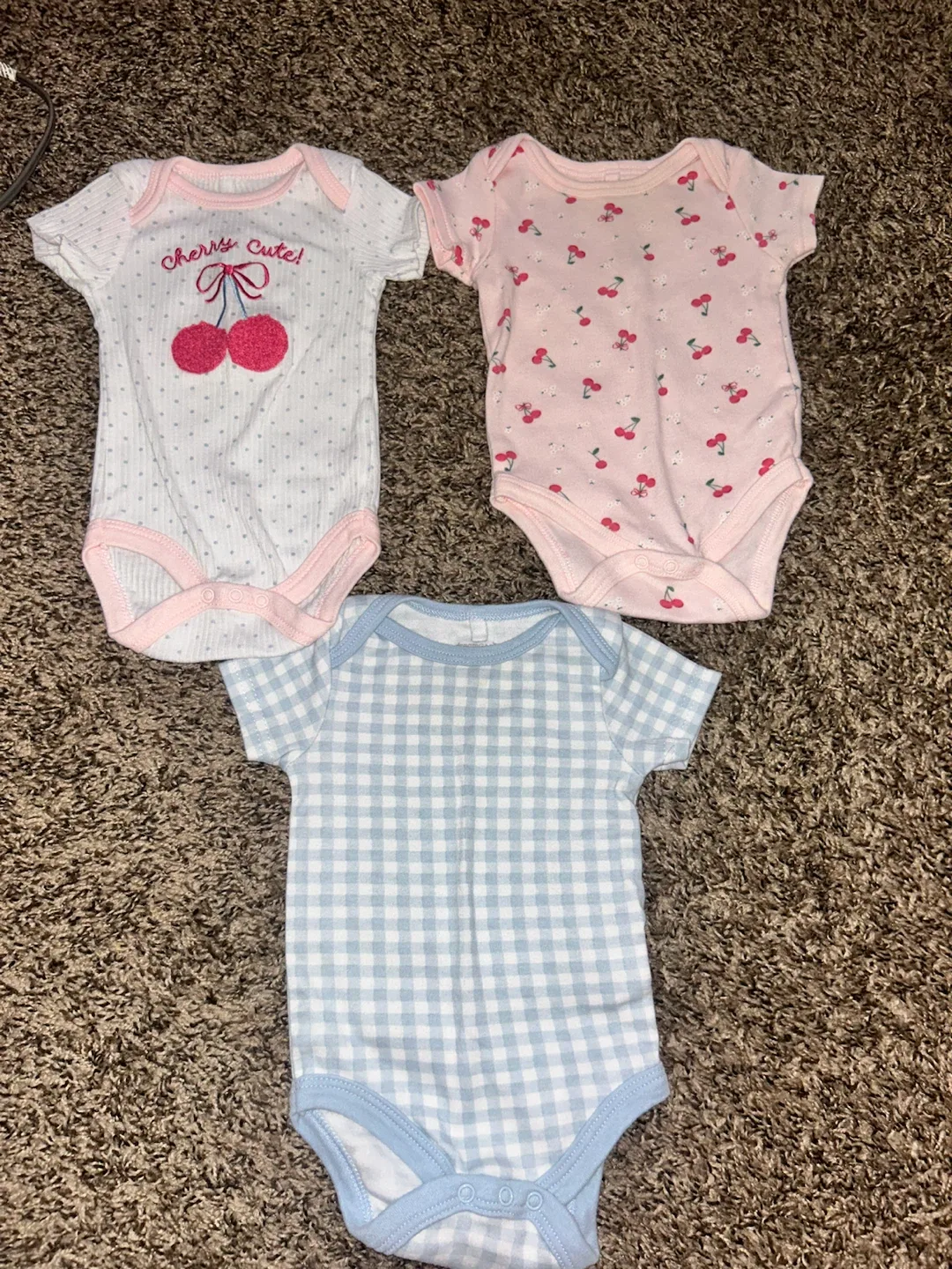 Baby Girl Bodysuits & Outfits Set 3-6M - photo 3