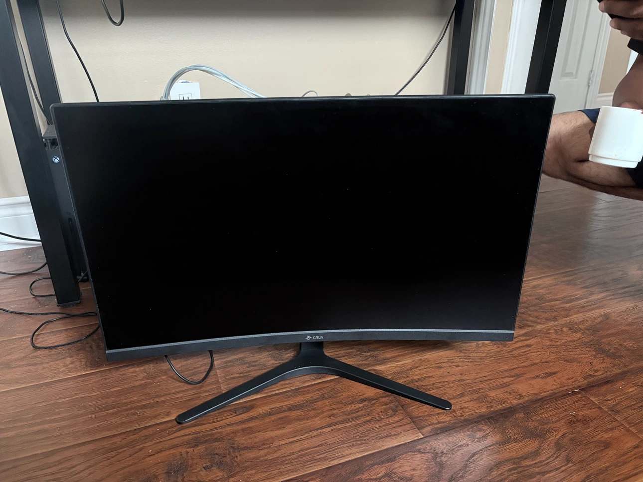 crua 24 inch curved monitor 144/165 hz 1080p