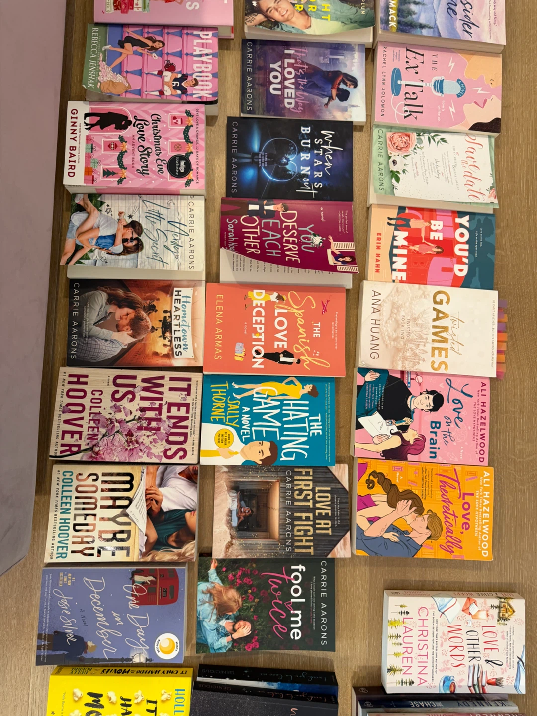 Assorted Romance Novels