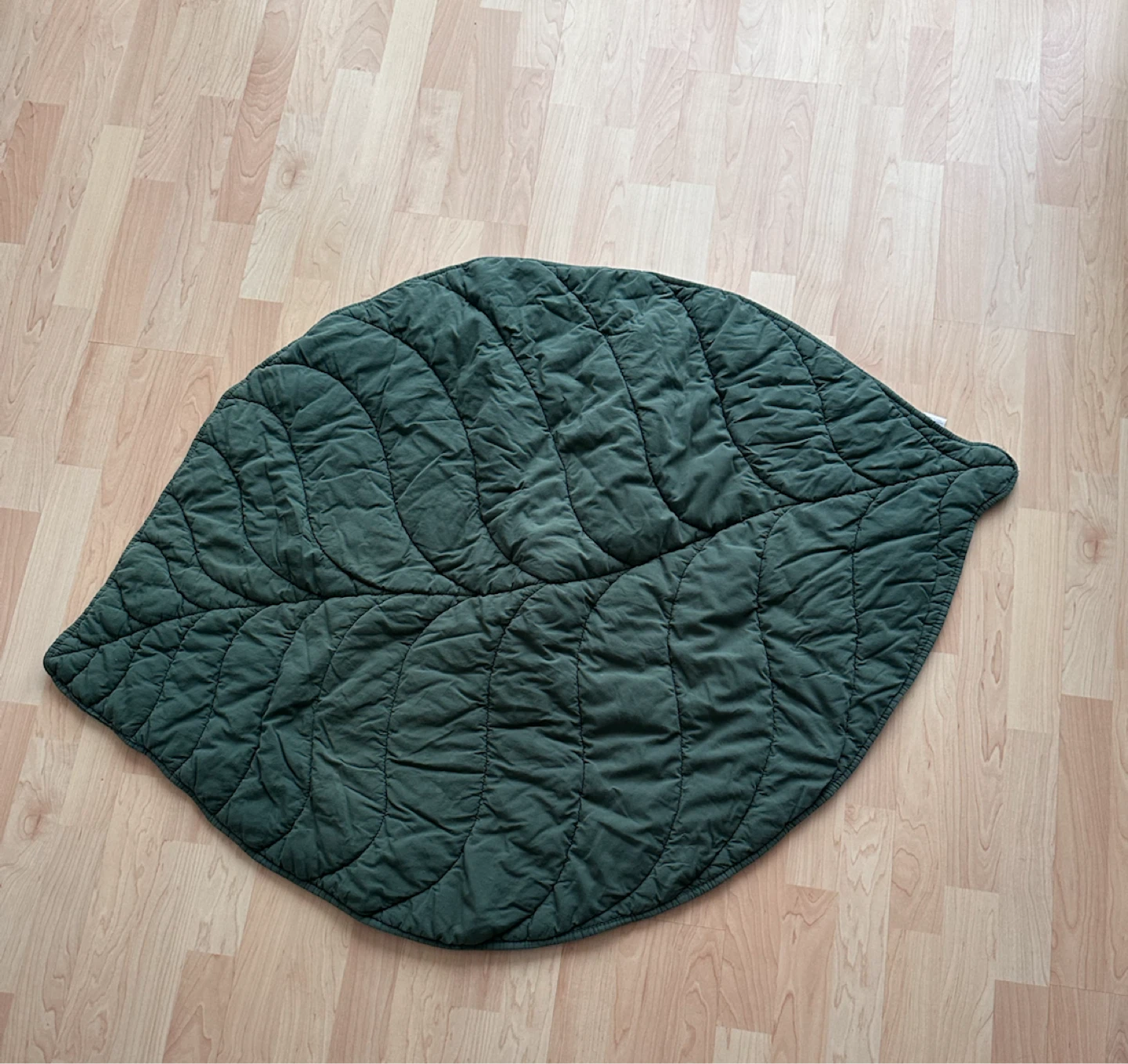 Cotton Leaf Nursery Rug Baby Play Mat - photo 2