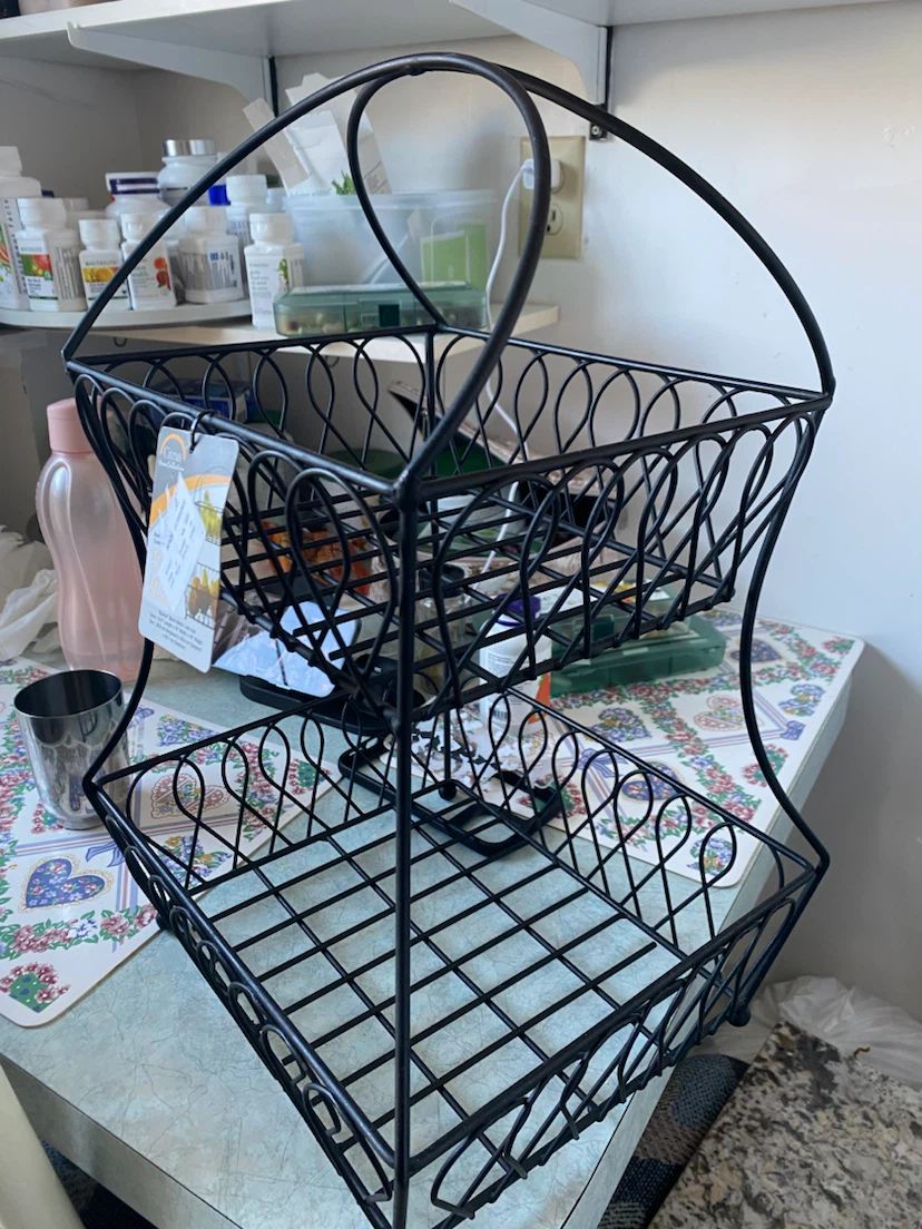Citrus Home Collection 2-Tier Fruit Basket - photo 2
