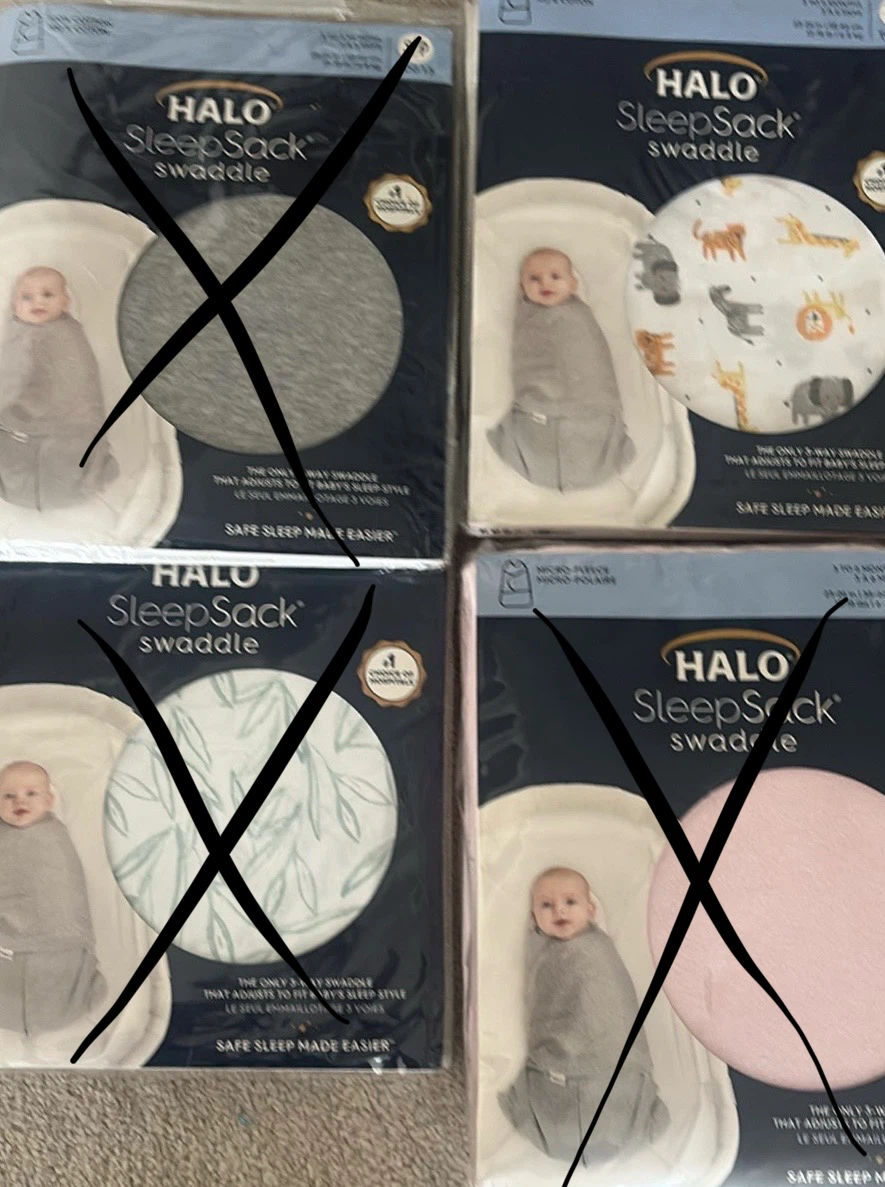 Halo sleep sack 3 to 6 months price is for each