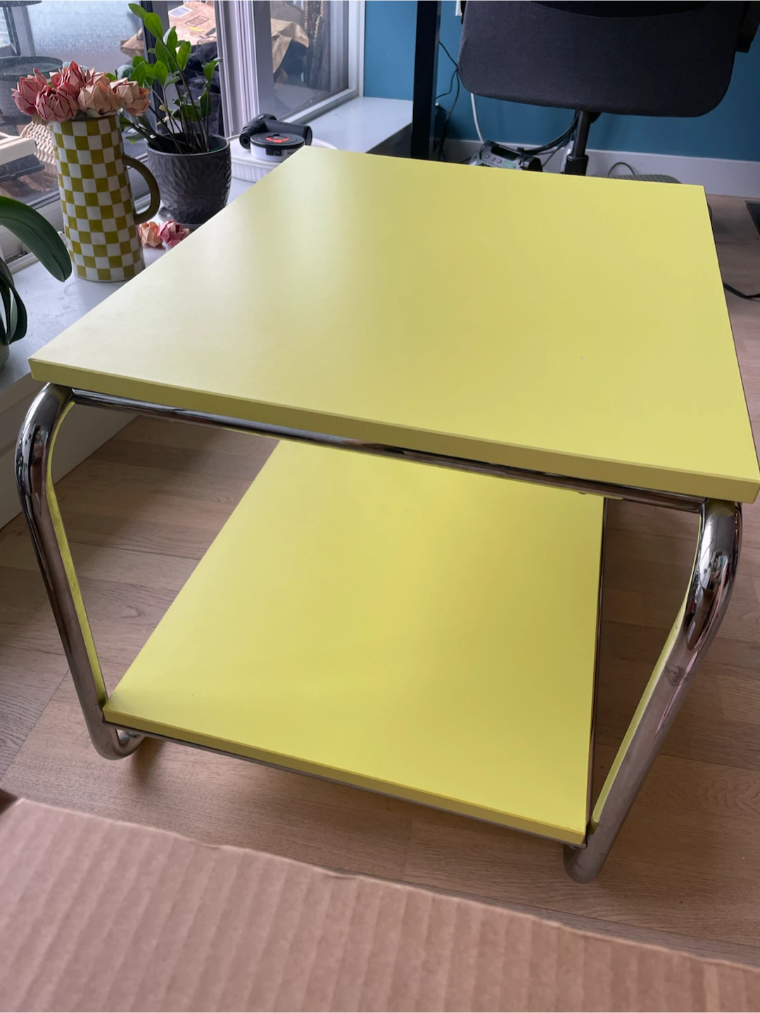 IKEA BAGGBODA Side Table - Yellow - photo 4